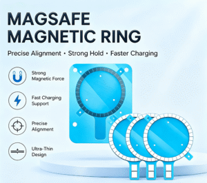 MagSafe Magnetic Ring for Wireless Charging