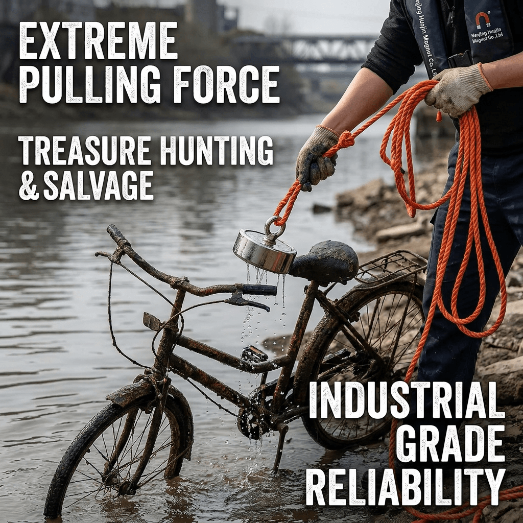 River Fishing Magnet