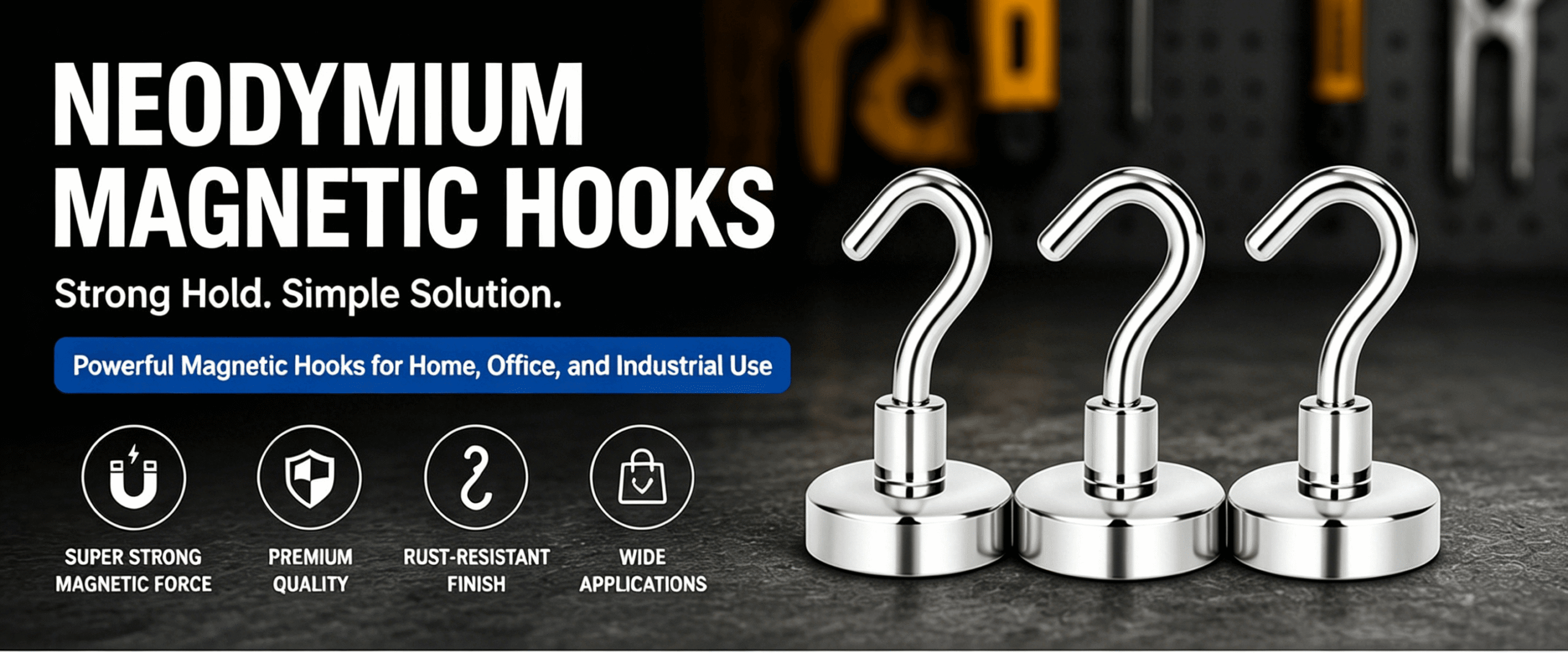 Magnetic Hook (NdFeB Hook Magnet)