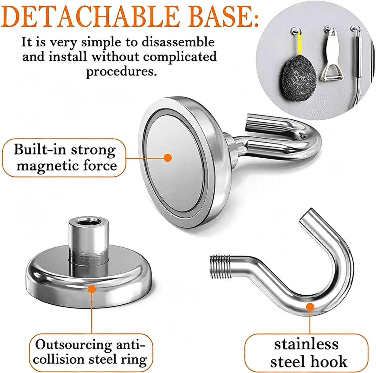 strong magnetic hook